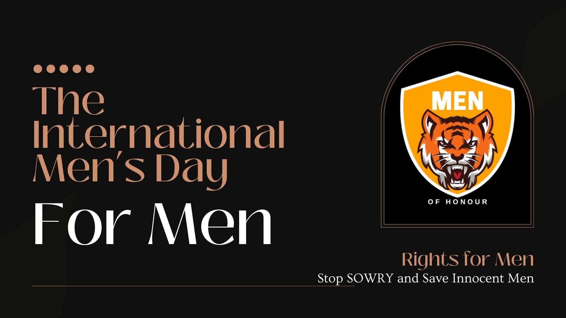 International Men's Day - Rights for Men